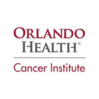 Red and gray text Orlando Health Cancer Institute Logo